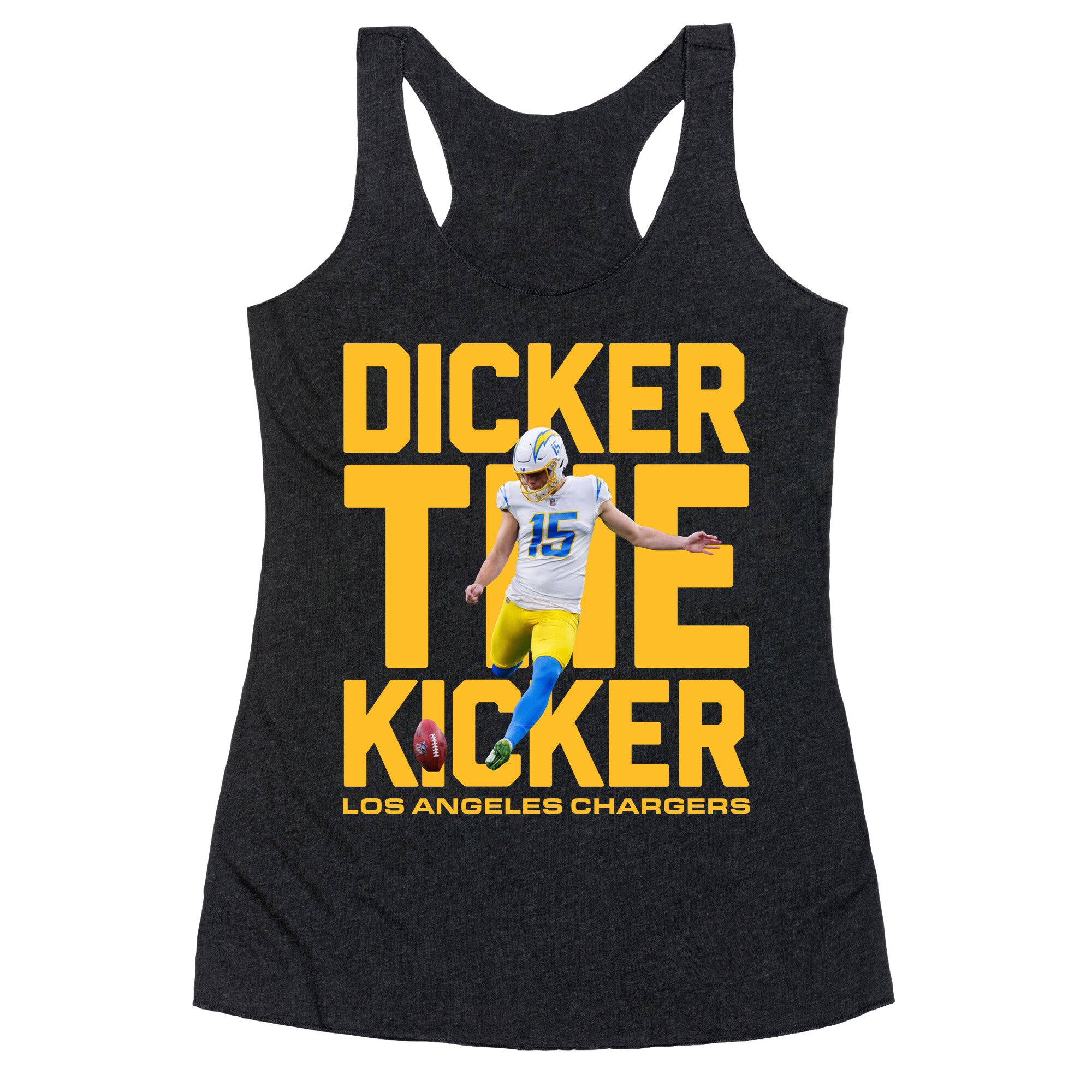 Dicker the Kicker Racerback Tank
